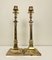 Empire Tischlampen aus Messing, 1970er, 2er Set 2