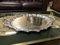 Large English Silver Metal Tray, 1930s, Image 4