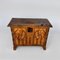 Oak Chest with Carved Gothic Panel, 1900s 8