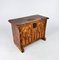 Oak Chest with Carved Gothic Panel, 1900s 10
