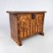 Oak Chest with Carved Gothic Panel, 1900s 5