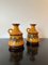West German Mustard and Black Jugs from Strehla, 1964, Set of 2 1