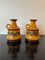 West German Mustard and Black Jugs from Strehla, 1964, Set of 2 3