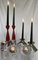 Arktia Glass Candleholders from Iittala, Finland, 1960s, Set of 2 3