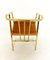 Vintage Chair in Brass & Velvet 6