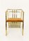 Vintage Chair in Brass & Velvet 2