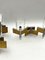 Mid-Century Modern Brass and Chrome Sconces by Sciolari, Italy 1970s, Set of 8 6