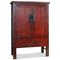 Red and Gilt Wood Shanxi Wedding Cabinet 1