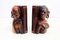 African Carved Wooden Bookends, 1970s-1980s, Set of 2, Image 3