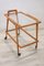 Wood and Glass Drinks Trolley or Bar Cart, 1950s 4