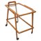 Wood and Glass Drinks Trolley or Bar Cart, 1950s 1