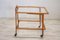 Wood and Glass Drinks Trolley or Bar Cart, 1950s 2