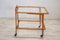 Wood and Glass Drinks Trolley or Bar Cart, 1950s, Image 2