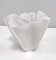 Postmodern White Glass Vase Handkerchief by Giorgio Berlini, Italy, 1970s, Image 3