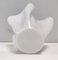 Postmodern White Glass Vase Handkerchief by Giorgio Berlini, Italy, 1970s 12