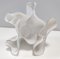 Postmodern White Glass Vase Handkerchief by Giorgio Berlini, Italy, 1970s 9