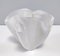 Postmodern White Glass Vase Handkerchief by Giorgio Berlini, Italy, 1970s, Image 5