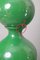 Lampada a bolle verde in ceramica di Kaiser Leuchten, anni '60, Immagine 8