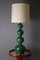 Lampada a bolle verde in ceramica di Kaiser Leuchten, anni '60, Immagine 2