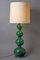 Lampada a bolle verde in ceramica di Kaiser Leuchten, anni '60, Immagine 14