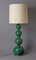 Lampada a bolle verde in ceramica di Kaiser Leuchten, anni '60, Immagine 17