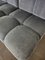Modular Sofa with Poufs in Smooth Velvet, Italy, 1970s, Set of 6 11