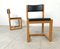 Oak and Leather Dining Chairs, 1970s, Set of 6, Image 7