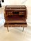 Edwardian Mahogany Inlaid Cylinder Desk, 1900s 3