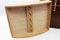 Caja de trabajador de mesa de madera, años 70, Imagen 8