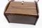 Caja de trabajador de mesa de madera, años 70, Imagen 10