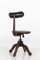 Industrial Wooden Machinists Chair, 1920s, Image 6