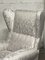 Weißer Vintage Sessel, 1940er 12