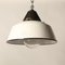 Lámpara colgante vintage de hierro fundido esmaltado, Imagen 1