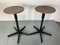 Industrial Adjustable Stools from Galvanitas, 1950s-1960s, Set of 2 2