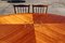 Vintage Louis XVI Rosewood Marquetry High Gloss Dining Table, 1976 11