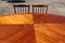 Vintage Louis XVI Rosewood Marquetry High Gloss Dining Table, 1976, Image 11
