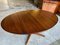 Midcentury Danish Rosewood Round Dining Table from Skovby Møbler - with 2 Plates - 1960s 2