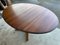 Midcentury Danish Rosewood Round Dining Table from Skovby Møbler - with 2 Plates - 1960s 5