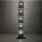Lámpara de pie francesa al estilo de Mathieu Matégot, años 70, Imagen 3
