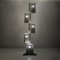 Lámpara de pie francesa al estilo de Mathieu Matégot, años 70, Imagen 8
