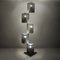Lámpara de pie francesa al estilo de Mathieu Matégot, años 70, Imagen 10