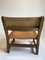 Spanish Brutalist Lounge Chair in Oak, 1970s, Image 2