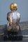 Sculpture of Woman in Silver and Gold Finish by Guido Mariani, 1970, Image 2