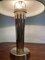 Lampada da tavolo in stile Art Déco in ottone, anni '70-'80, Immagine 5