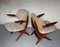 Pelican Armchairs attributed to Louis Van Teeffelen for Awa Meubelfabriek, Set of 2 13