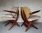 Pelican Armchairs attributed to Louis Van Teeffelen for Awa Meubelfabriek, Set of 2 11