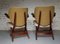 Pelican Armchairs attributed to Louis Van Teeffelen for Awa Meubelfabriek, Set of 2 7