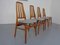 Sedie Mid-Century in teak di Vamdrup Stolefabrik, Danimarca, anni '60, set di 4, Immagine 4