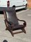 Brown Leather Armchair, Image 9