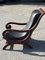 Fauteuil en Cuir Marron 7